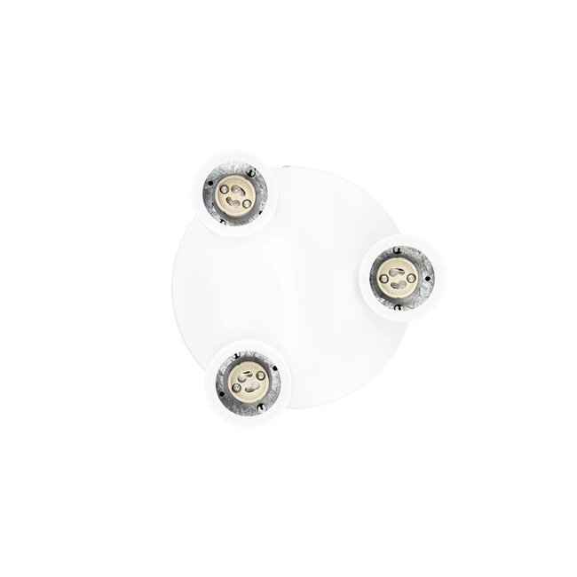kelvo® SPOTA KLV-101-0145 Μοντέρνο Κινούμενο Φωτιστικό Σποτ Οροφής με Ντουί 3 x GU10 90° AC 220-240V IP20 - Λευκό Ματ - Μ19 x Π19 x Υ14cm - 6 kelvo® SPOTA KLV-101-0145 Μοντέρνο Κινούμενο Φωτιστικό Σποτ Οροφής με Ντουί 3 x GU10 90° AC 220-240V IP20 - Λευκό Ματ - Μ19 x Π19 x Υ14cm - 6
