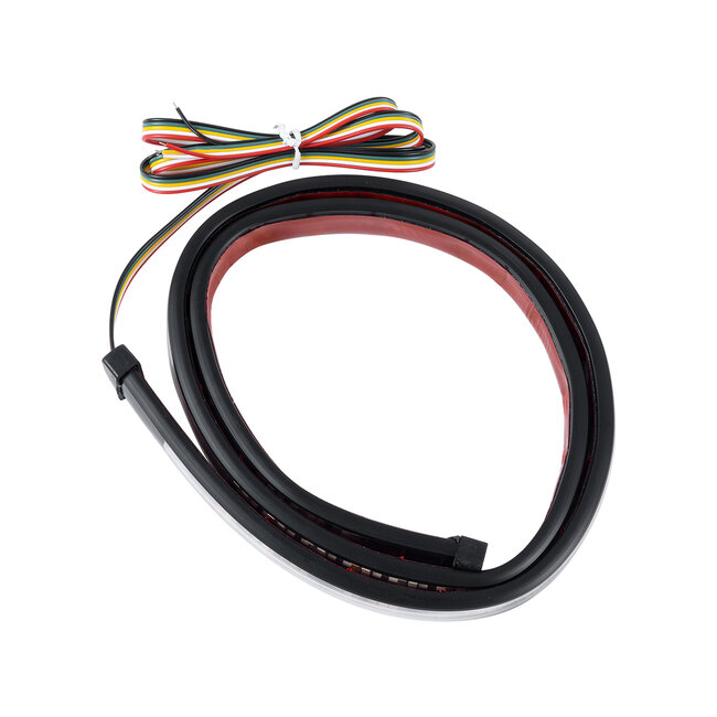 81734 Car Backlit LED Strip Εύκαμπτη Ταινία 100cm Σήμανσης DRL Αυτοκινήτου 3 Προγραμμάτα Φωτισμού LED SMD 5050 12W DC 9-30V Αδιάβροχη IP65 Πορτοκαλί - Κόκκινο - 2 Χρόνια Εγγύηση - 4