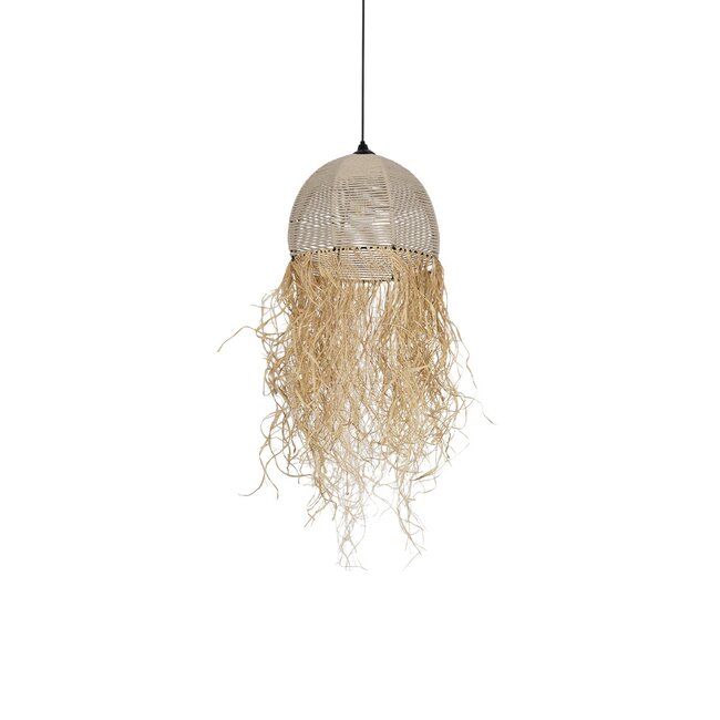 PLUVIA 205-0082 Boho Κρεμαστό Φωτιστικό Οροφής με Ντουί 1 x E27 AC 220-240V IP20 - Μπεζ - M30 x Π30 x Υ70cm - 2 PLUVIA 205-0082 Boho Κρεμαστό Φωτιστικό Οροφής με Ντουί 1 x E27 AC 220-240V IP20 - Μπεζ - M30 x Π30 x Υ70cm - 2