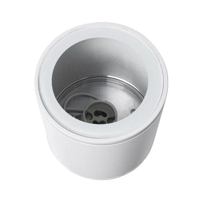 kelvo® MARETTI KLV-101-0056 Φωτιστικό Downlight Σποτ για Λάμπα MR16 με Ντουί GU10 AC 220-240V Αδιάβροχο IP65 - Λευκό Ματ - Μ9 x Π9 x Υ9cm - 5