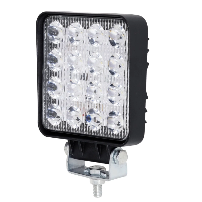 WORKPRO 85407 Προβολάκι LED 48W 4800lm 45° DC 10-30V Αδιάβροχο IP65 Ψυχρό Λευκό 6000K - CREE XBD Chip - Μ10.8 x Π3.2 x Υ12.8cm - 2 Χρόνια Εγγύηση