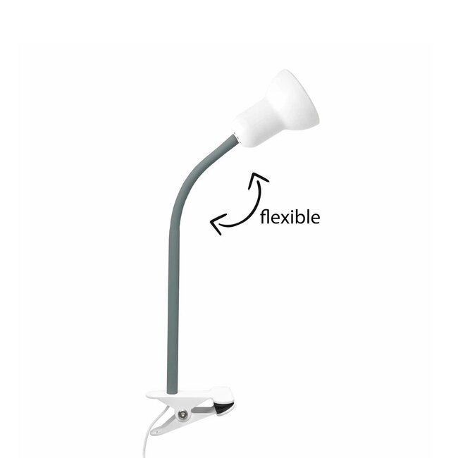 TAVOLO 204-0152 Παιδικό Eπιτραπέζιο Φωτιστικό Μονόφωτο 1 x E27 IP20 Πράσινο & Λευκό Πλαστικό - Μ11 x Π9 x Υ35cm