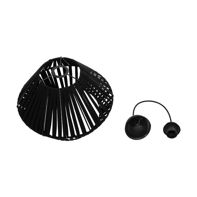 NUI 205-0061 Boho Κρεμαστό Φωτιστικό Οροφής με Ντουί 1 x E27 AC 220-240V IP20 - Μαύρο - M36 x Π36 x Υ27cm - 12 NUI 205-0061 Boho Κρεμαστό Φωτιστικό Οροφής με Ντουί 1 x E27 AC 220-240V IP20 - Μαύρο - M36 x Π36 x Υ27cm - 12