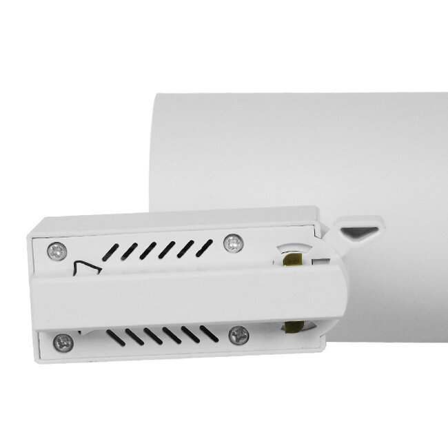 Globostar S-40010 Μονοφασικό Bridgelux COB LED Λευκό Φωτιστικό Σποτ Ράγας 10W 230V 1300lm 30° Ψυχρό Λευκό 6000k - 6