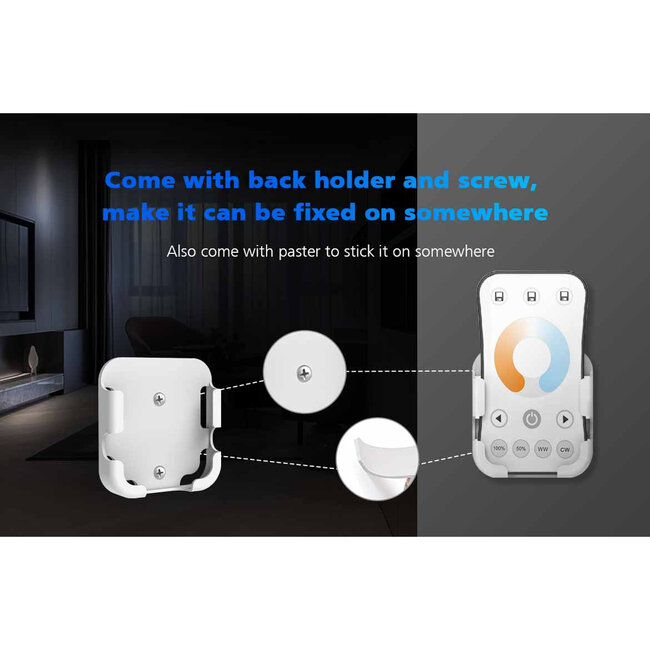 73158 R9 SKYDANCE Ασύρματο Χειριστήριο RF 2.4Ghz 1 Group για όλα τα Πολύχρωμα SKYDANCE Controller DC 3V 1 x CR2032 - IP20  Μ10.7 x Π5.8 x Υ1cm - 5 Χρόνια Εγγύηση - 16