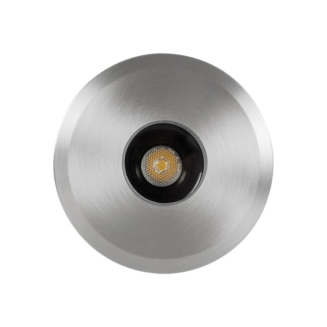 POOLIFY 61713 Υποβρύχιο Χωνευτό Σποτ για Σιντριβάνια/Πισίνες LED 3W 360lm 30° DC 24V Αδιάβροχο IP68 Θερμό Λευκό 2700K Dimmable - CREE XPE - Ανοξείδωτο Ατσάλι 316 & Tempered Glass - 1m VDE Rubber Καλώδιο - Φ6.5 x Υ8cm / Q5.2cm - 3 Χρόνια Εγγύηση