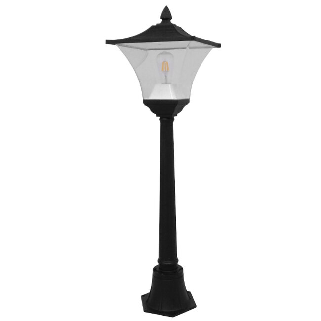 Αδιάβροχο IP65 Φωτιστικό Κολωνάκι Κήπου 32x32x109cm με Βάση E27 230v  12148 - 2