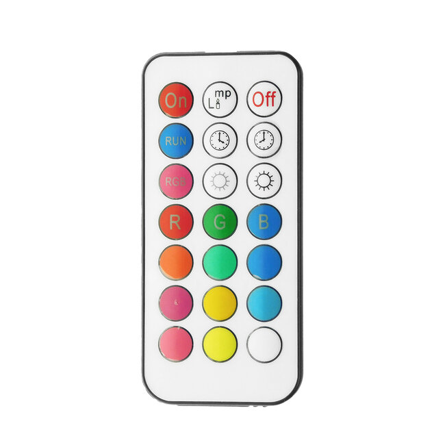 76071 Λάμπα LED E27 G95 Γλόμπος 12W 780lm 260° AC 220-240V IP20 Φ9.5 x Υ14cm - Εναλλαγή Φωτισμού μέσω Τηλεχειριστηρίου - Πολύχρωμο RGB+WW - 2 Years Warranty - 5
