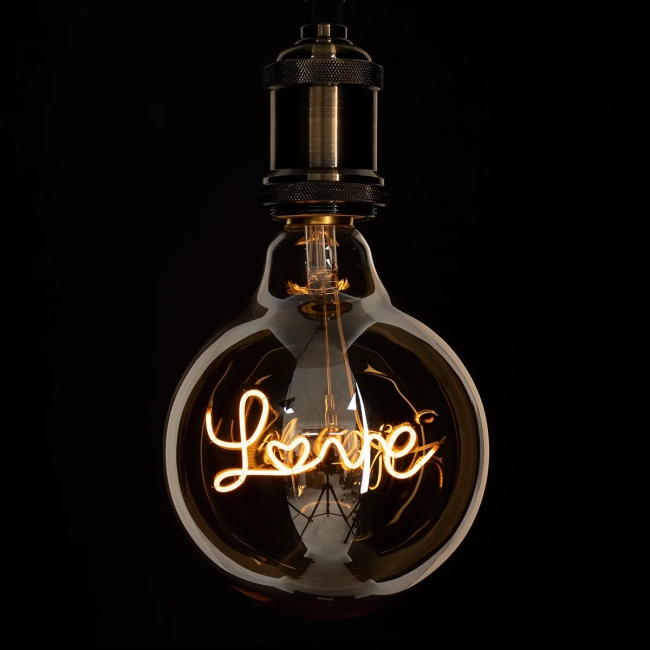 LOVE 99252 Λάμπα E27 G125 LED 2.4W 204lm 360° AC 220-240V IP20 Ultra Θερμό Λευκό 2200K Dimmable - Filament Chip - Μελί - Μ12.5 x Π12.5 x Υ18cm - 3 Χρόνια Εγγύηση LOVE 99252 Λάμπα E27 G125 LED 2.4W 204lm 360° AC 220-240V IP20 Ultra Θερμό Λευκό 2200K Dimmable - Filament Chip - Μελί - Μ12.5 x Π12.5 x Υ18cm - 3 Χρόνια Εγγύηση
