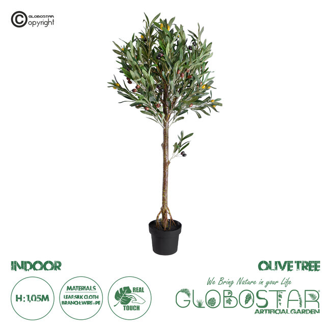 Artificial Garden OLIVE TREE 20052 Τεχνητό Διακοσμητικό Φυτό Ελιά Υ105cm