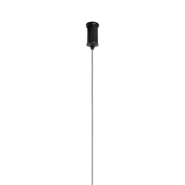 kelvo® VENOM KLV-101-0202 Κρεμαστό Φωτιστικό Οροφής LED 150W 15000lm 120° AC 220-240V IP20 Ρυθμιζόμενο Λευκό CCT με Χειριστήριο από 2700K έως 6000K Dimmable - Lumileds SMD Chip - Μαύρο Ματ - Μ150 x Π90 x Υ60cm - 3 Χρόνια Εγγύηση - 6