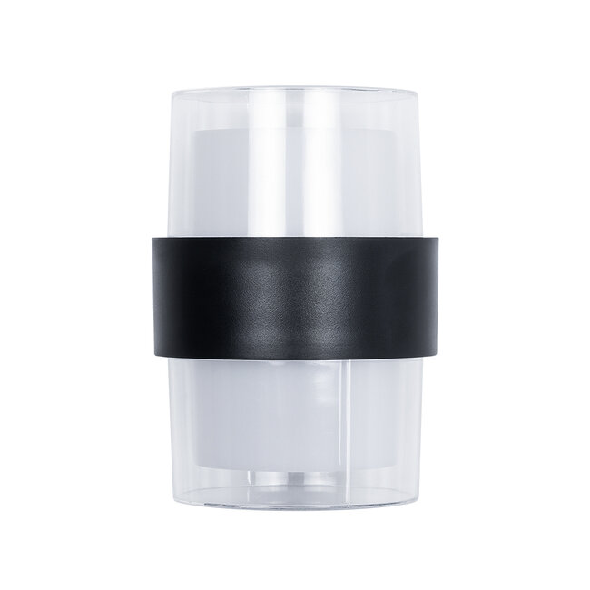 EMPIRE 60777  Φωτιστικό Τοίχου - Απλίκα Εσωτερικού/Εξωτερικού Χώρου LED 10W 1050lm 120° AC175-265V Αδιάβροχο IP65 - Πλαστικό Σώμα - Θερμό λευκό 2700K - Μ13.5 x Π11 x Υ9.5cm - Μαύρο