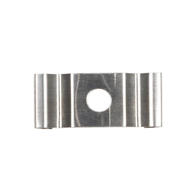 HEXON GLB-101-0097 Στήριγμα / Βάση Τοίχου IP20 - Ασημί - Μ2.2 x Π1 x Υ1cm