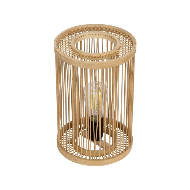 NOMAD 02000 Boho Επιτραπέζιο Φωτιστικό Πορτατίφ με Ντουί 1 x E27 AC 220-240V IP20 - Μπεζ - Μ20 x Π20 x Υ30cm - 5