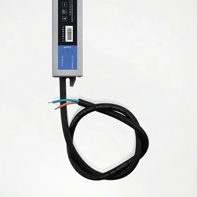 kelvo® SELAS KLV-107-0020 Τροφοδοτικό/Μετασχηματιστής Class II SELV 36W 3A AC 220-240V σε DC 12V Αδιάβροχο IP67 - Γκρι Ανθρακί Ματ - Μ22 x Π3 x Υ2cm - 5 Χρόνια Εγγύηση - 5