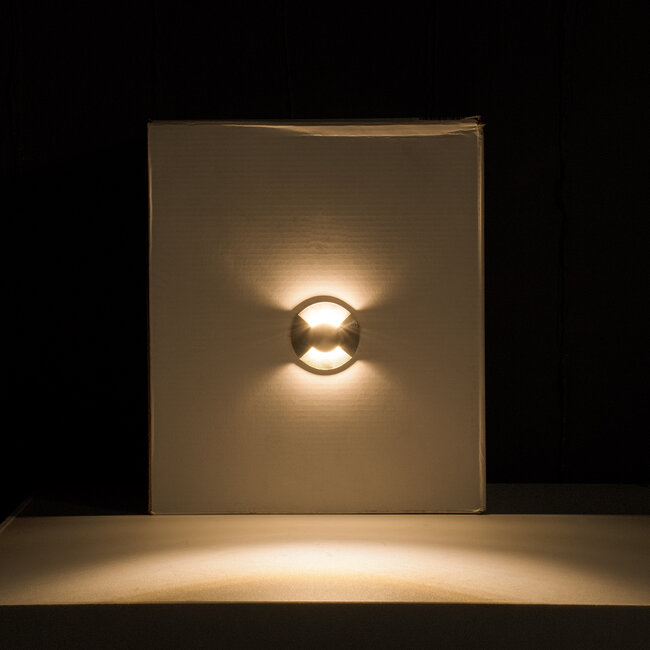 UNDERGROUNDRENA 90662 Φωτιστικό Σκαλοπατιού / Διαδρόμου LED 1W 110lm 30° DC 24V Αδιάβροχο IP65 Θερμό Λευκό 2700K Dimmable - Bridgelux SMD Chip - Ανοξείδωτο Ατσάλι SS304 - Μ5 x Π5 x Υ9cm / Q4.2cm - 3 Χρόνια Εγγύηση - 9