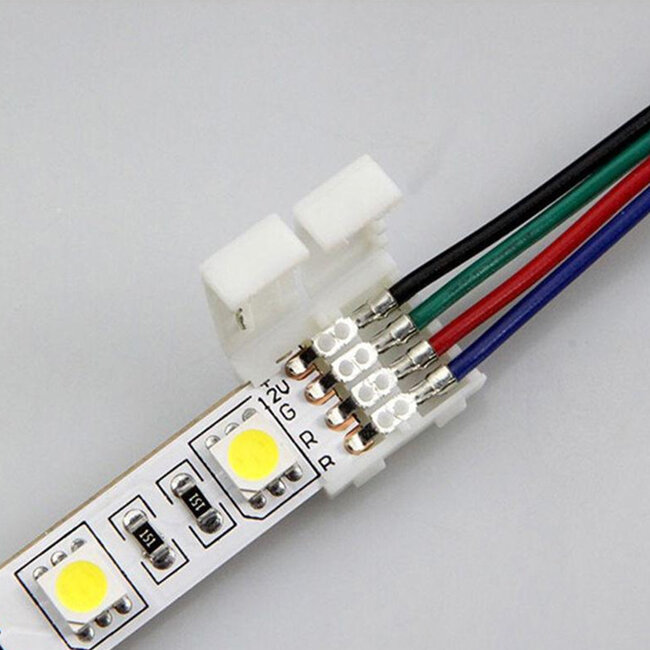 70736 Εύκαμπτο Πλακέ Καλώδιο 1m RGB 4 x 0.25mm² - 6