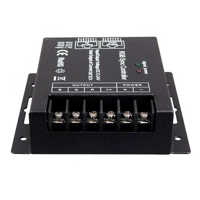 73410 Ασύρματος LED RGB Controller με Χειριστήριο Αφής 2.4G RF SYNC 12V (288w) - 24V (576w) DC - 5