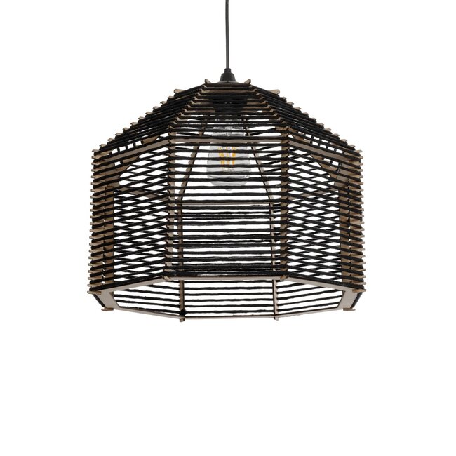 VORK 205-0027 Boho Κρεμαστό Φωτιστικό Οροφής με Ντουί 1 x E27 AC 220-240V IP20 - Μαύρο - M40 x Π40 x Υ36cm - 2 VORK 205-0027 Boho Κρεμαστό Φωτιστικό Οροφής με Ντουί 1 x E27 AC 220-240V IP20 - Μαύρο - M40 x Π40 x Υ36cm - 2