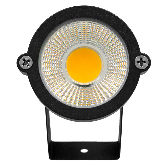 75584 Προβολάκι Κήπου Καρφωτό - Δαπέδου Bridgelux COB LED 10W 1000lm 35° DC 12-24V Αδιάβροχο IP67 Ultra Θερμό Λευκό 2200K Dimmable