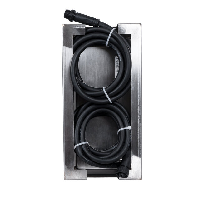 CYBOLITHOS 60953 Χωνευτό Φωτιστικό Σποτ Δαπέδου LED 4W 400lm 120° DC 24V Αδιάβροχο IP68 IK06 Μ20 x Π10 x Υ8cm RGB Dimmable - Tempered Γαλακτερό Γυαλί & Ανοξείδωτο Ατσάλι - Bridgelux Chip - 3 Χρόνια Εγγύηση - 5