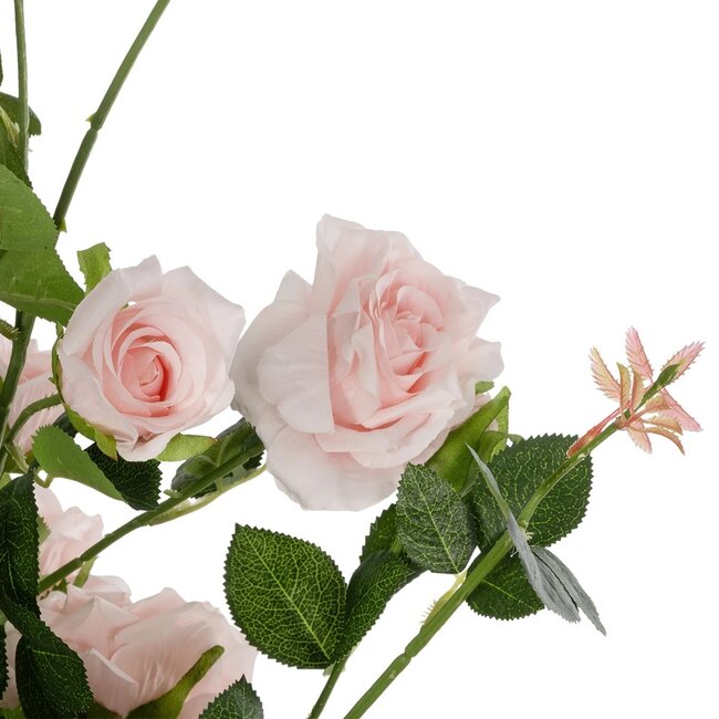 Artificial Garden LIGHT PINK ROSES 21071 Τεχνητό Διακοσμητικό Δέντρο Τριανταφυλλιά Μ50 x Π50 x Υ90cm