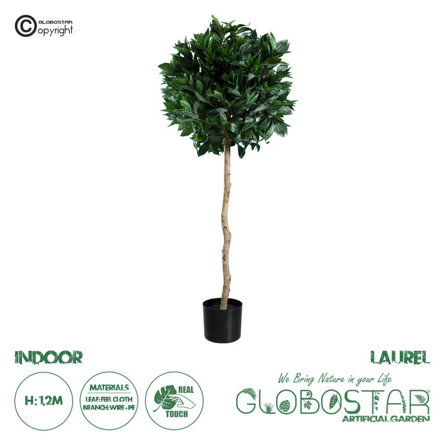 Artificial Garden LAUREL 20084 Τεχνητό Διακοσμητικό Φυτό Δάφνη Υ120cm