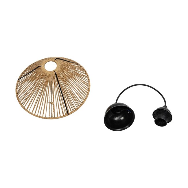 FUNIS 205-0084 Boho Κρεμαστό Φωτιστικό Οροφής με Ντουί 1 x E27 AC 220-240V IP20 - Μπεζ - M25 x Π25 x Υ16cm - 12 FUNIS 205-0084 Boho Κρεμαστό Φωτιστικό Οροφής με Ντουί 1 x E27 AC 220-240V IP20 - Μπεζ - M25 x Π25 x Υ16cm - 12