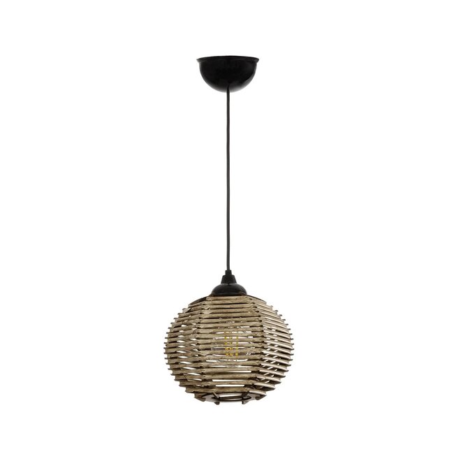 JUTTI 205-0041 Boho Κρεμαστό Φωτιστικό Οροφής με Ντουί 1 x E27 AC 220-240V IP20 - Μπεζ - M20 x Π20 x Υ18cm - 4