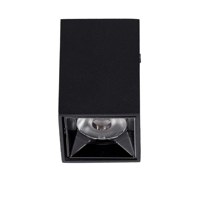 kelvo® LUMINAR KLV-101-0323 Φωτιστικό Downlight Σποτ LED 3W 405lm 36° AC 220-240V IP20 Θερμό Λευκό 2700K - Osram SMD Chip & TÜV SÜD Driver - Μαύρο Ματ - Μ4.2 x Π4.2 x Υ6.6cm - 5 Χρόνια Εγγύηση - 3