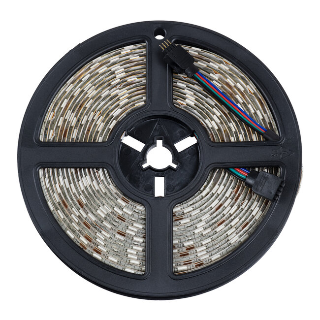 70418 Σετ Ταινία LED RGB SMD 5050 10m (2x5M) 7.2W/m 30LED/m 576 lm/m 120° DC 12V με Τροφοδοτικό & Ασύρματο Τηλεχειριστήριο Αδιάβροχη IP65 - 5