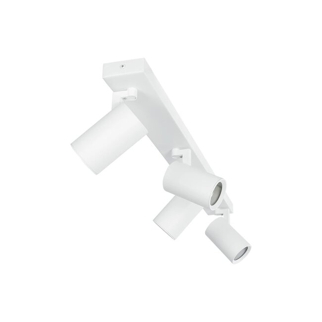kelvo® SPOTA KLV-101-0141 Μοντέρνο Κινούμενο Φωτιστικό Σποτ Οροφής με Ντουί 4 x GU10 90° AC 220-240V IP20 - Λευκό Ματ - Μ64 x Π6 x Υ14cm - 9 kelvo® SPOTA KLV-101-0141 Μοντέρνο Κινούμενο Φωτιστικό Σποτ Οροφής με Ντουί 4 x GU10 90° AC 220-240V IP20 - Λευκό Ματ - Μ64 x Π6 x Υ14cm - 9