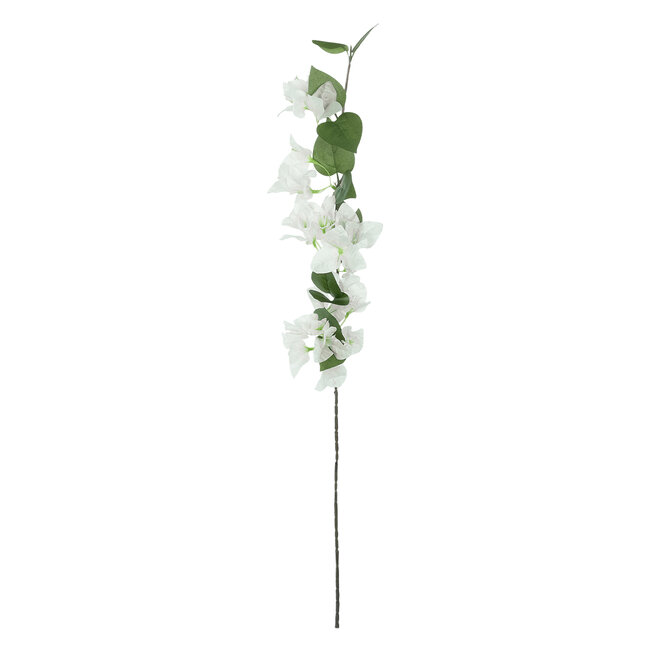 Artificial Garden BOUGAUVILLEA BRANCH 20657 Τεχνητό Διακοσμητικό Κλαδί Μπουκανβίλιας Λευκή Y80cm