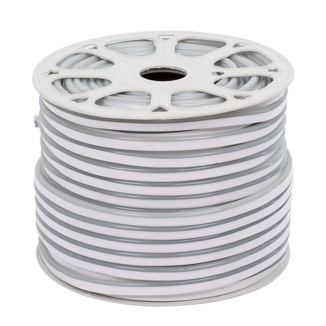 NEOVALE 70576 Ταινία Neon Flex LED 12W/m 720lm/m 120° DC 220-240V Αδιάβροχο IP65 120 x SMD2835 Chip/m Ultra Θερμό Λευκό 2200K Dimmable - Sanan SMD Chip - Μ100 x Π0.8 x Υ1.6cm - 3 Χρόνια Εγγύηση