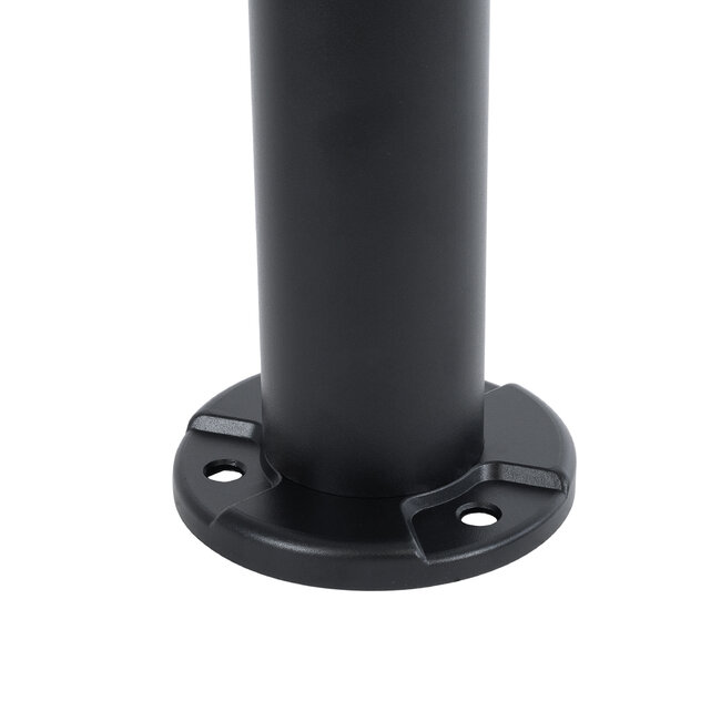 SOLARMIS 90521 LED Solar Bollard Light Κολωνάκι Κήπου Εξωτερικού Χώρου 10W 180lm 120° με Ενσωματωμένο Φωτοβολταϊκό Panel 6V 5W & Επαναφορτιζόμενη Μπαταρία Li-ion 3.2V 6000mAh με Αισθητήρα Ημέρας-Νύχτας - Αδιάβροχο IP65 Φ26 x Υ60cm Ψυχρό Λευκό 6000K - 10