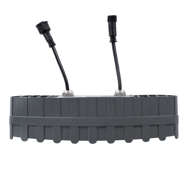 TREELIGHT-KINA 90231 Κυρτή Μπάρα Φωτισμού Wall Washer με Αντιθαμβωτική Γρίλια Ειδική για Φυτά - Δέντρα LED 18W 1530lm 15° DC 24V Αδιάβροχο IP65 L24.5 x W7 x H8cm Αρχιτεκτονικό Πορτοκαλί 2200K - Γκρι Ανθρακί - 3 Years Warranty - 7