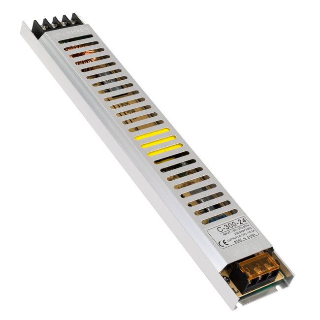 LUMISLIM 73018 Τροφοδοτικό/Μετασχηματιστής PELV 300W 12.5A DC 24V IP20 - AC 220-240V σε DC 24V - Μ31 x Π5.4 x Υ2.3cm - 3 Χρόνια Εγγύηση LUMISLIM 73018 Τροφοδοτικό/Μετασχηματιστής PELV 300W 12.5A DC 24V IP20 - AC 220-240V σε DC 24V - Μ31 x Π5.4 x Υ2.3cm - 3 Χρόνια Εγγύηση