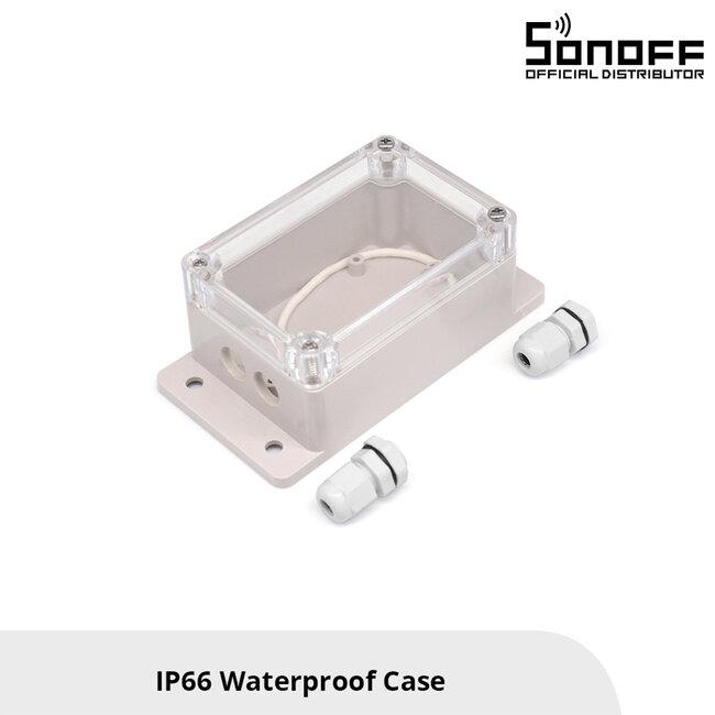 80041 SONOFF IP66-CASE-R2 - BOX Case for SONOFF Smart Switches Waterproof IP66