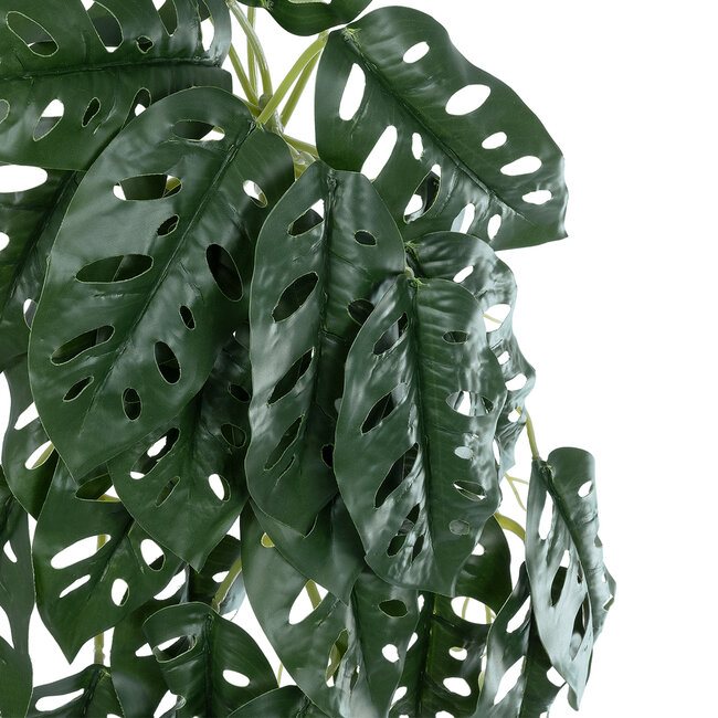 Artificial Garden MONSTERA HANGING PLANT 20608 Τεχνητό Διακοσμητικό Κρεμαστό Φυτό Μονστέρα Υ45cm
