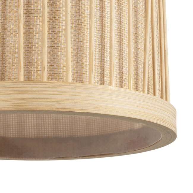 NOMAD 01972 Boho Φωτιστικό Τοίχου - Απλίκα με Ντουί 1 x E27 AC 220-240V IP20 - Μπεζ - Μ16 x Π28 x Υ50cm - 6