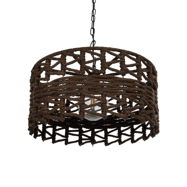 VERA 999-0069 Boho Κρεμαστό Φωτιστικό Οροφής με Ντουί 1 x E27 AC 220-240V IP20 - Καφέ - Μ50 x Π50 x Υ25cm VERA 999-0069 Boho Κρεμαστό Φωτιστικό Οροφής με Ντουί 1 x E27 AC 220-240V IP20 - Καφέ - Μ50 x Π50 x Υ25cm