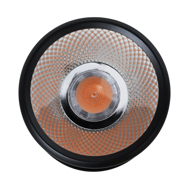  DETRONIC 60505 Κινούμενο Downlight Σποτ LED 10W 1250lm 24° AC 220-240V IP20 Θερμό Λευκό 2700K - Bridgelux COB Chip & TÜV SÜD Driver - Μαύρο Ματ - Μ9 x Π9 x Υ16cm - 5 Χρόνια Εγγύηση - 4