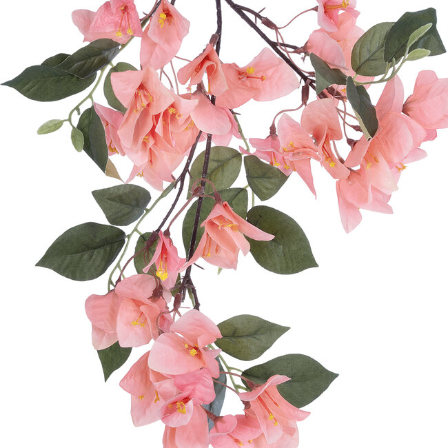 Artificial Garden BOUGAUVILLEA BRANCH 20647 Τεχνητό Διακοσμητικό Κλαδί Μπουκανβίλιας Ροζ - Πορτοκαλί Y80cm