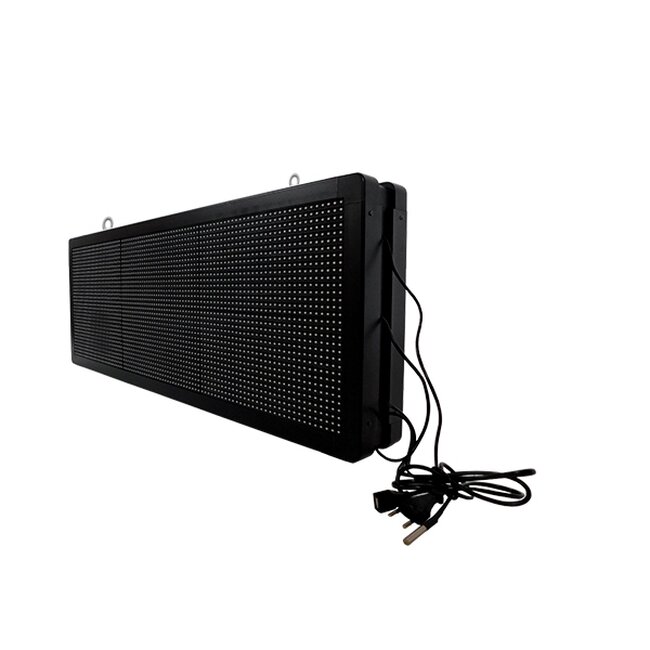 90321 Κυλιόμενη Ψηφιακή Επιγραφή P10 LED SMD AC 220-240V με Wi-Fi - Αδιάβροχή IP65 - Διπλής Όψης - Μ104 x Π12 x Υ40cm Κόκκινο - 6