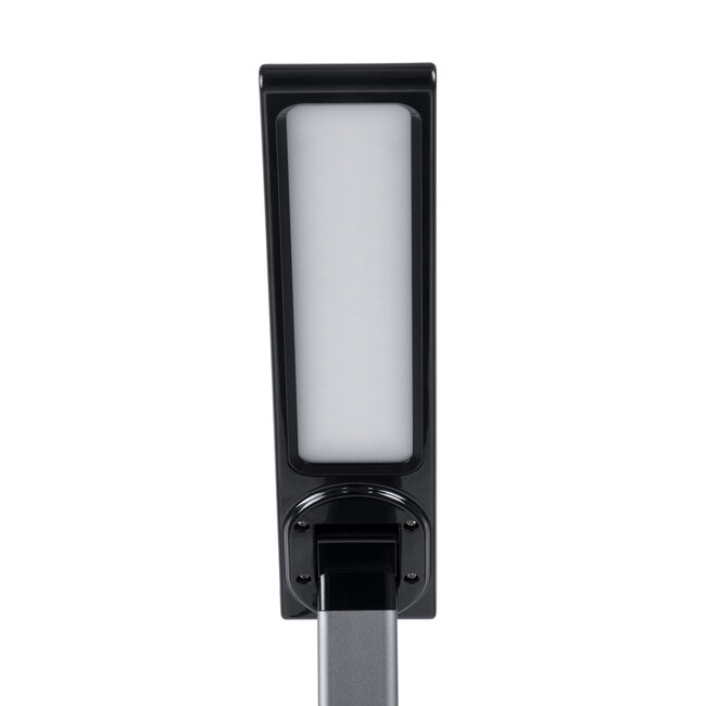 FIARIA 76530 Μοντέρνο Επιτραπέζιο Φωτιστικό Πορτατίφ LED 5W 500lm 180° DC 5V - με Ασύρματη Φόρτιση - Wireless Charger - Διακόπτη Αφής - CCT Θερμό Λευκό 2700K - Φυσικό Λευκό 4500K - Ψυχρό Λευκό 6000K Dimmable - Μ25 x Π10.5 x Υ35.5 - Μαύρο - 10