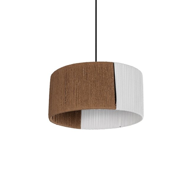TAG 205-0059 Boho Κρεμαστό Φωτιστικό Οροφής με Ντουί 1 x E27 AC 220-240V IP20 - Λευκό & Καφέ - M30 x Π30 x Υ18cm - 2 TAG 205-0059 Boho Κρεμαστό Φωτιστικό Οροφής με Ντουί 1 x E27 AC 220-240V IP20 - Λευκό & Καφέ - M30 x Π30 x Υ18cm - 2