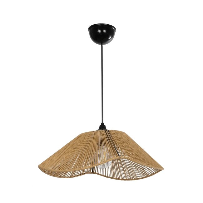 HATA 205-0038 Boho Κρεμαστό Φωτιστικό Οροφής με Ντουί 1 x E27 AC 220-240V IP20 - Μπεζ - M40 x Π40 x Υ17cm - 4 HATA 205-0038 Boho Κρεμαστό Φωτιστικό Οροφής με Ντουί 1 x E27 AC 220-240V IP20 - Μπεζ - M40 x Π40 x Υ17cm - 4
