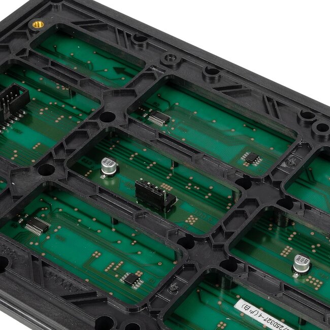 MODULCO 90380 Module Πλακίδιο Κυλιόμενης Ψηφιακής Επιγραφής/Οθόνης 32x16cm P10 LED 40W Nits ≥5500cd/㎡ DC 5V Αδιάβροχο IP65 Κόκκινο - Μ32 x Π16 x Υ1.5cm - 2 Χρόνια Εγγύηση - 7