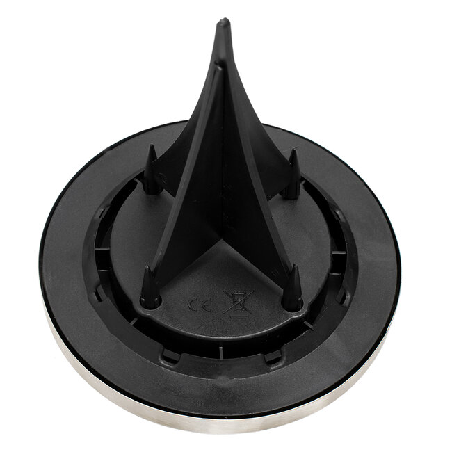 SOLARPIN 71503 Διακοσμητικό Φωτιστικό Κήπου LED 3W 120lm 60° DC 5V με Φωτοβολταϊκό Panel 5V 0.1W & Επαναφορτιζόμενη Μπαταρία Li-ion 3.2V 600mAh Αδιάβροχο IP65 Θερμό Λευκό 2700K - Πακέτο 4 Τεμαχίων - Μ12 x Π12 x Υ13cm - 2 Χρόνια Εγγύηση - 6