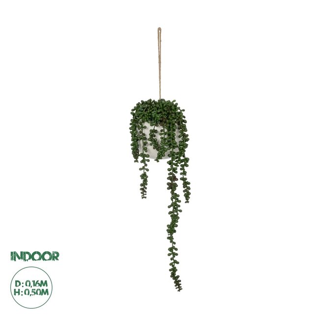 Artificial Garden HANGING LOVERS TEARS 20628 - Τεχνητό Κρεμαστό Διακοσμητικό Φυτό Lovers Tears Μ16 x Π16 x Y50cm Artificial Garden HANGING LOVERS TEARS 20628 - Τεχνητό Κρεμαστό Διακοσμητικό Φυτό Lovers Tears Μ16 x Π16 x Y50cm